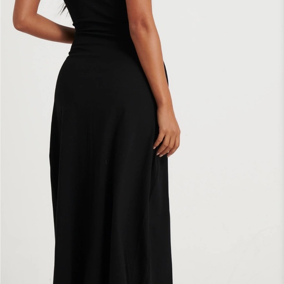 Bronzesnake Alma Midl Dress in Black M/L. 96%Cotton, 4% Spandex. NWT - Picture 4 of 16